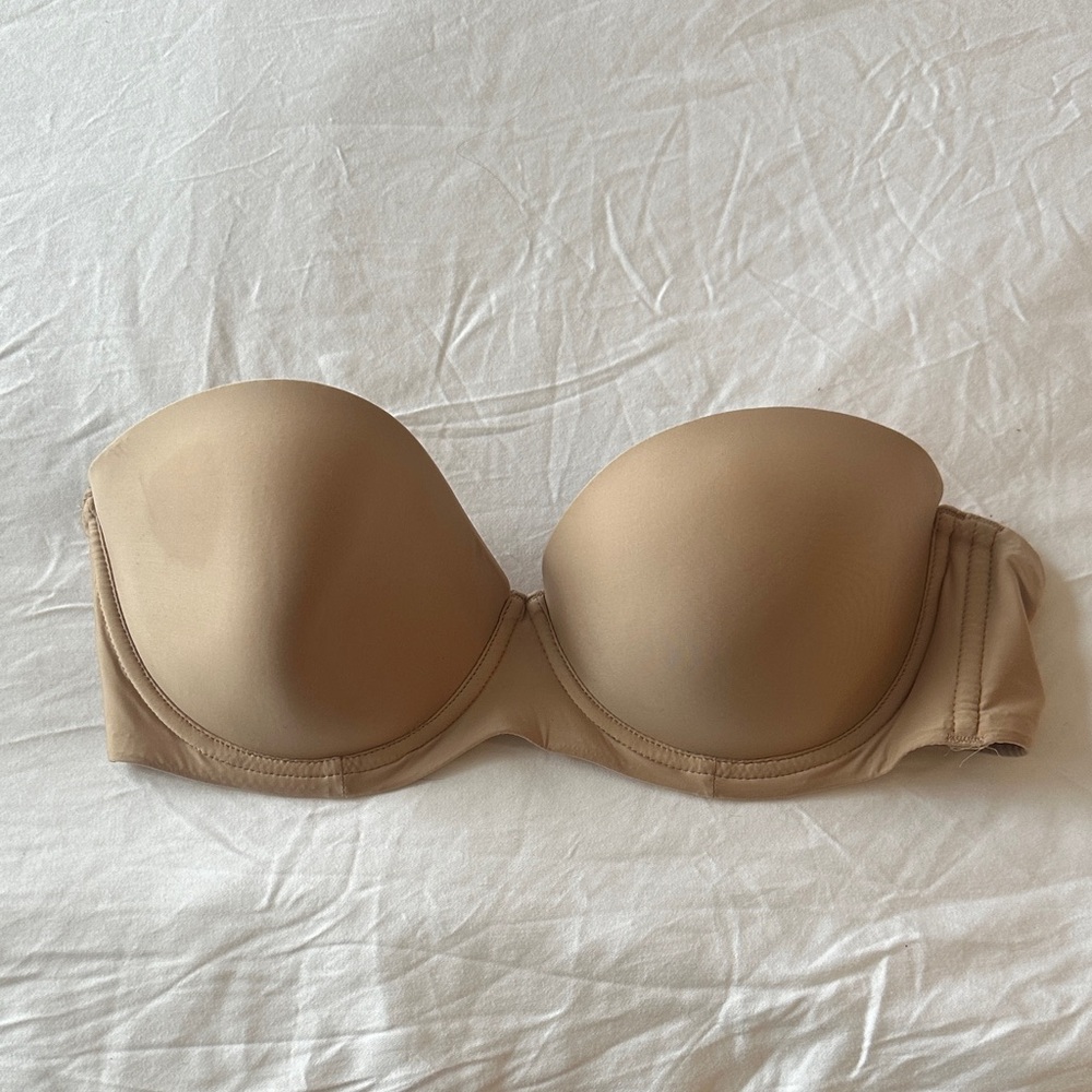 intimissimi microfiber Strapless Nude Bra 34C